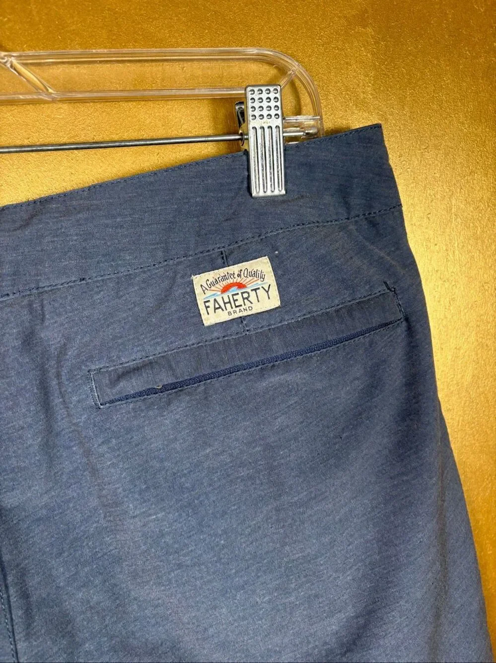 Faherty mens all day board shorts size 32